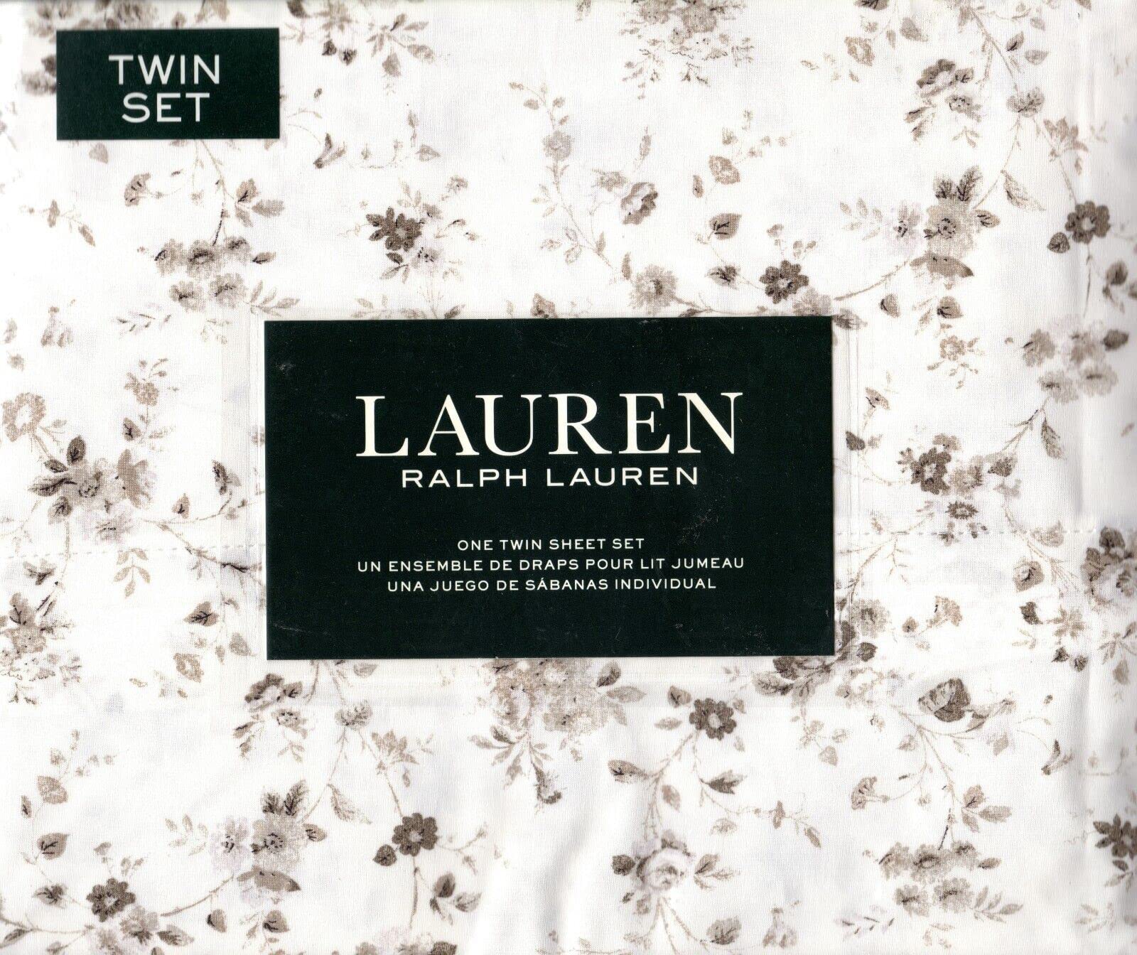 シーツ・カバー Ralph Lauren One twin fitted sheet Amazon.com: Lauren Ralph Lauren Dylan Floral 3 pc Twin Sheet