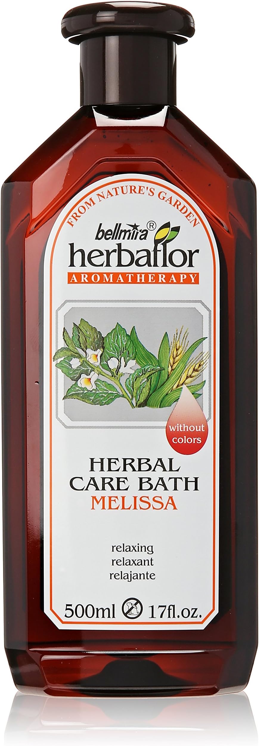 Bellmira Herbaflor Herbal Bath, Melissa, 17 Ounce