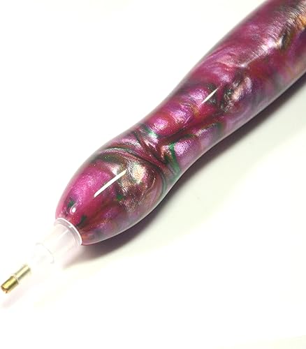 Miniatura 10 de Bolígrafo de pintura de diamante, bolígrafo de arte de diamante, lápiz capacitivo de pintura de diamante, pintura de diamante de resina, gema de