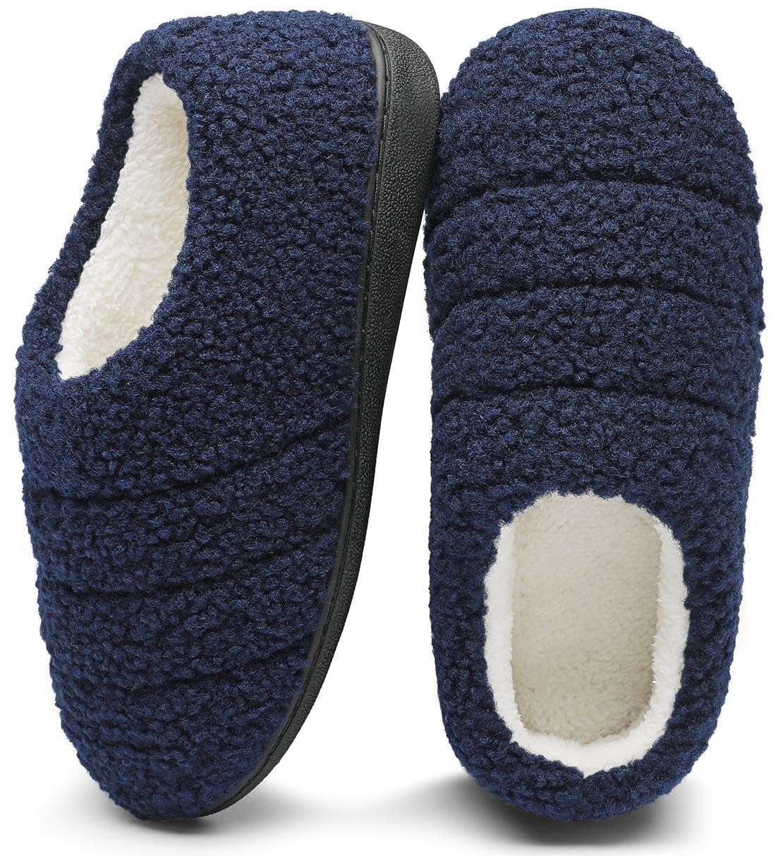 Mishansha Pantofole Inverno Calde in Memory Foam Ciabatte da Casa Comode Antiscivolo, Unisex-Adulto