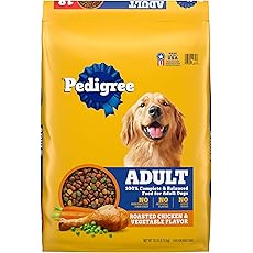 Pedigree Complete Nutrition Adult Dry Dog Food, Roasted Chicken & Vegetable Flavor, 30 lb. Bag