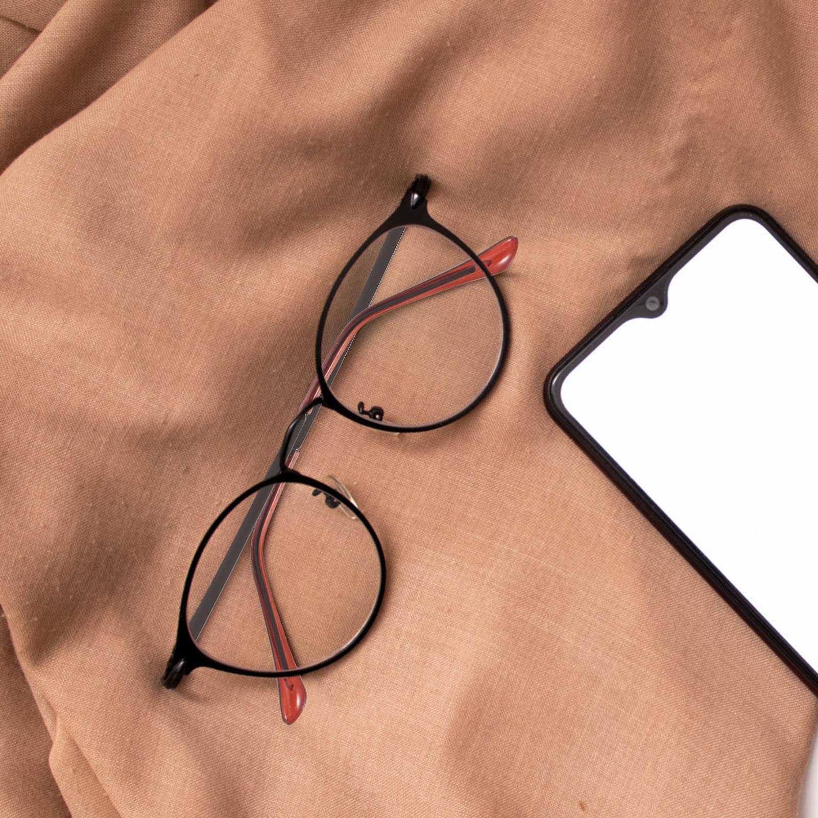 STOBOK 1 Pair Glasses Arm Replacement Metal Eyeglasses Temple Sunglasses Arm Universal Glasses Retainers Eyewear Frame Legs Eyeglasses Accessories Coffee - Image 2