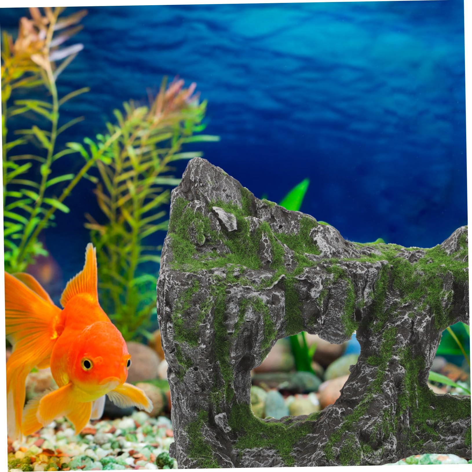 Aquarien Steingarten Modell Aquarien Landschaftsdekor Kleiner Simulations Bergmodell Fischversteckhöhle Zubehör Pflanzen Декоратив