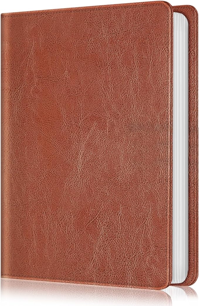 Fintie Photo Album 4x6 Photos - 112 Pockets Vegan Leather Cover Memory Album Photo Book, Photo Albums for Brithday Family Anniversary Vacation Pictures, Vintage Brown