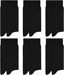 Kit 6 Pares de Meia Social Algodão Canelado Mash Masculina