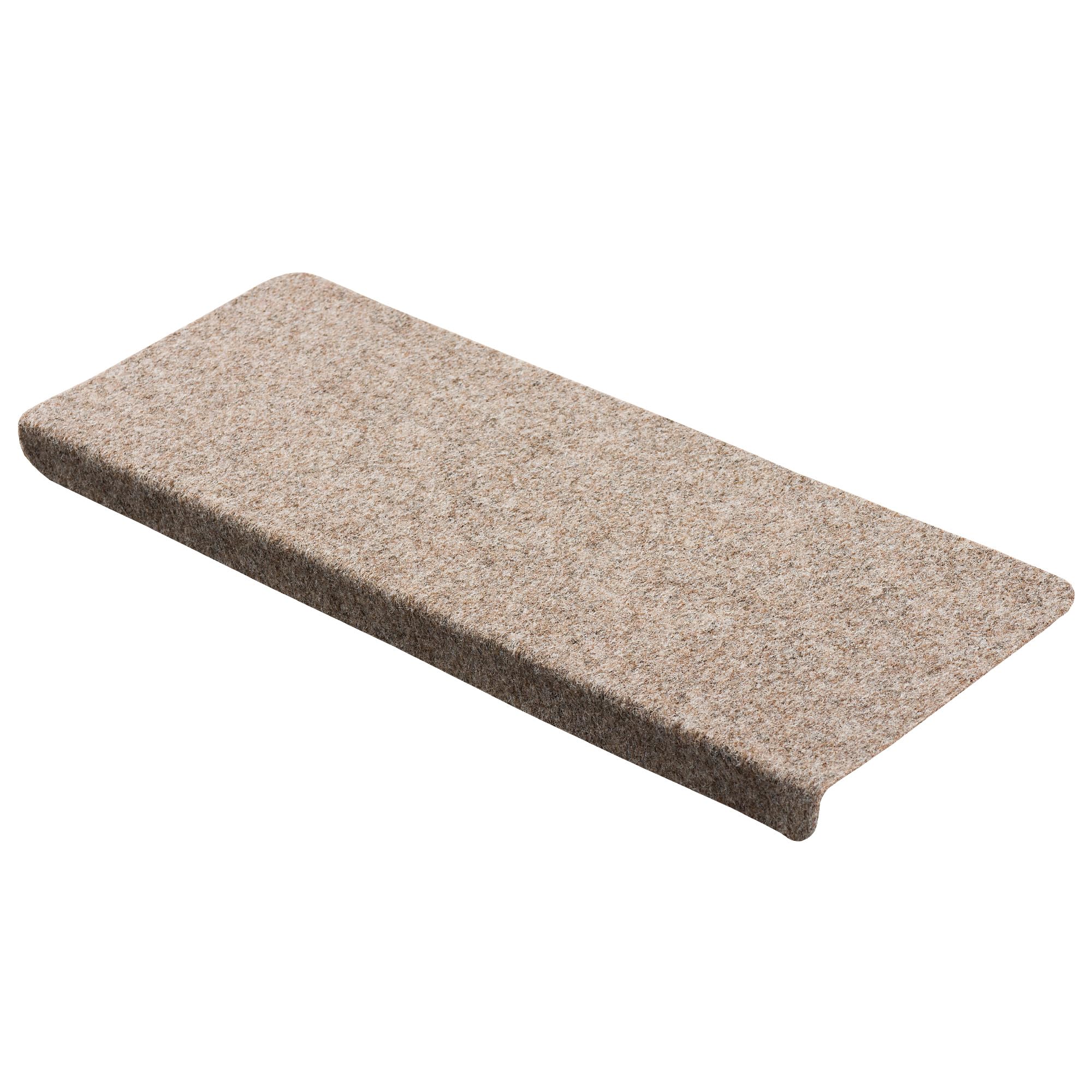 Pergamon Trend Nadelfilz Stufenmatte Bent Beige Braun Mix (eckig) einzeln oder im 15er Set