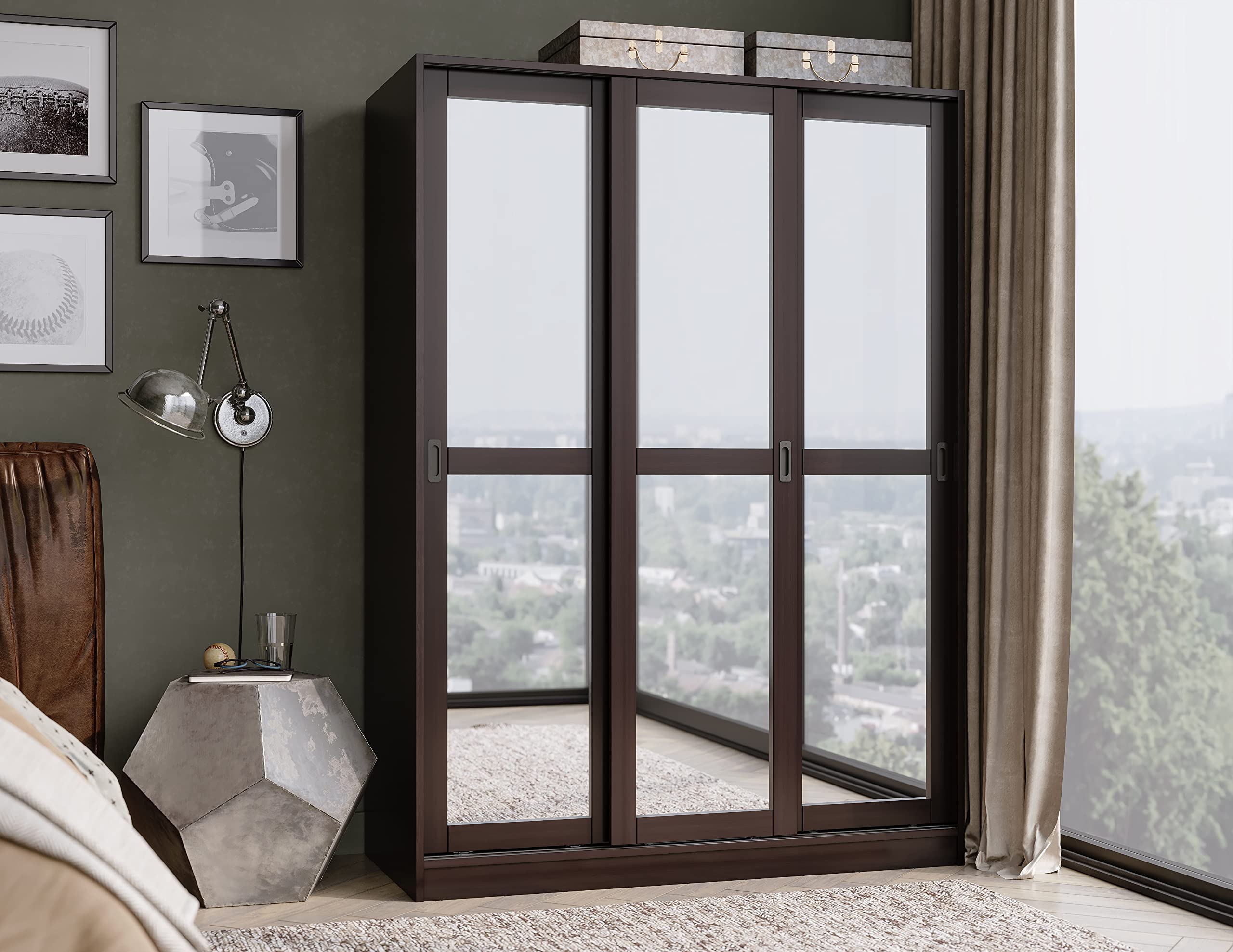 Buy Palace Imports 100 Solid Wood Wardrobe Closet System With 3 Buy palace imports 100 solid wood wardrobe closet system with 3