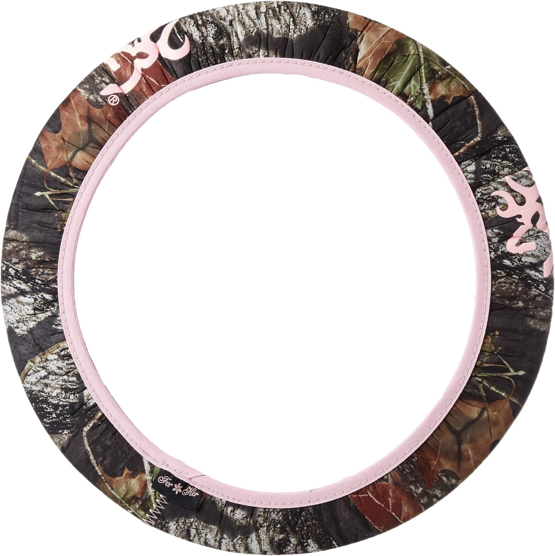Browning Steering Wheel Cover | Pink Break-Up Country Camo | Single