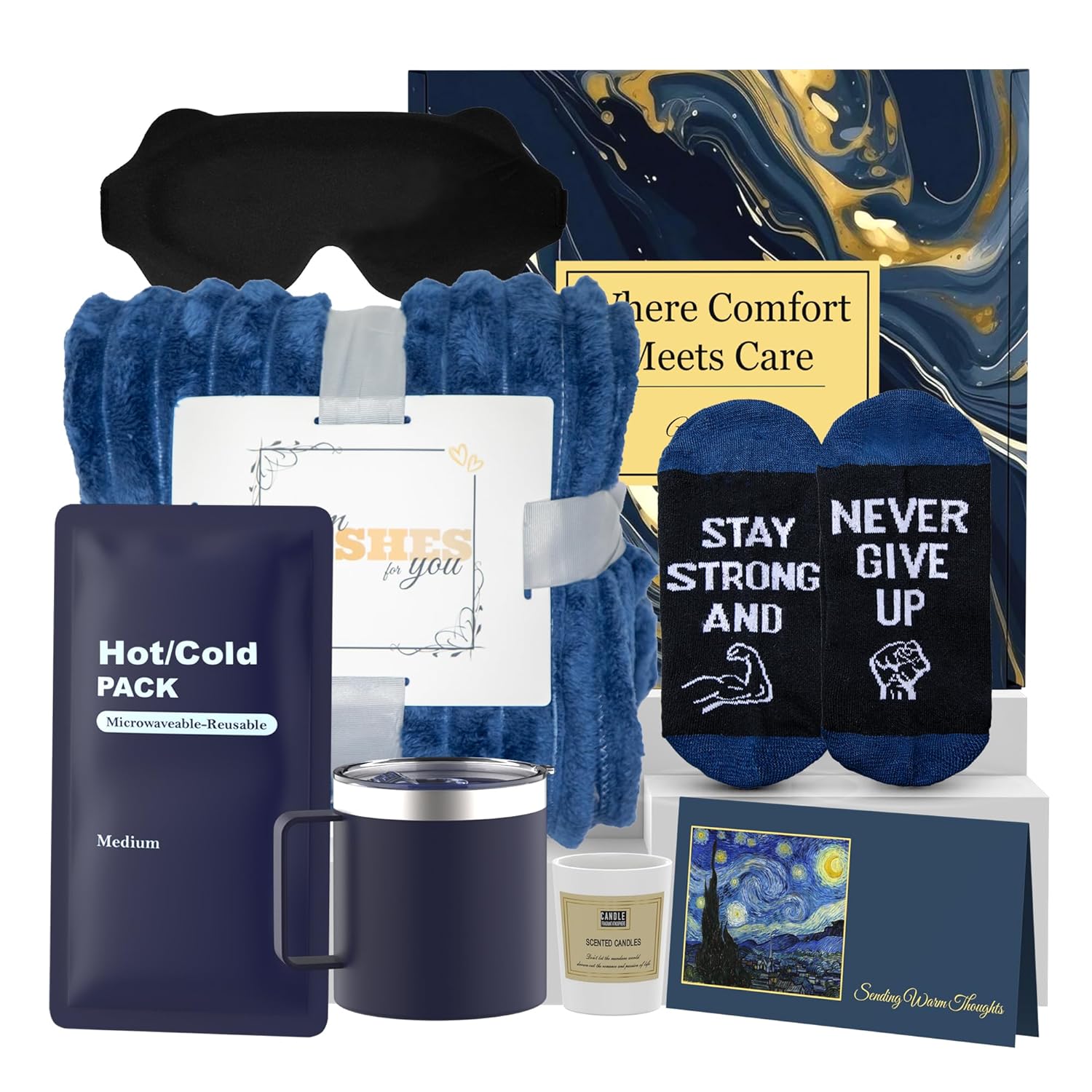 Get Well Soon Gift Basket Men, Care Package for Men, Get Well Soon Gifts for Man with Hot Cold Pack, After Surgery, Cancer Gifts, Sympathy Gift Basket, Feel Better, Sick Friend, Recovery, Dad, Husband Get Well Soon Gift Basket Men, Care Package for Men, Get Well Soon Gifts for Man with Hot Cold Pack, After Surgery, Cancer Gifts, Sympathy Gift Basket, Feel Better, Sick Friend, Recovery, Dad, Husband