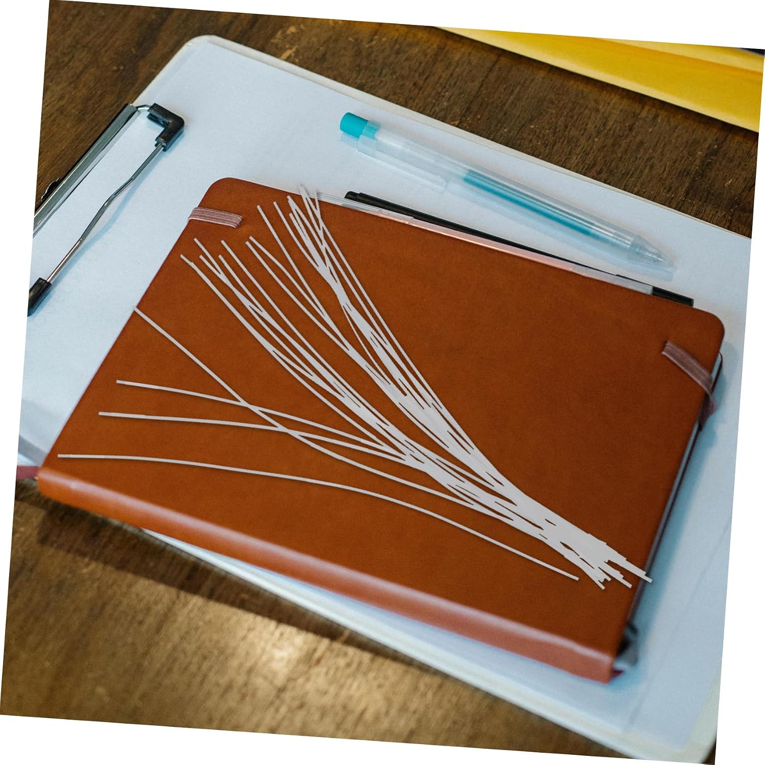 jojofuny 100pcs Hot Melt Binding Strips for Book Repair Adhesive Tapes for Document Binding Glue Strips for Office and Home Use