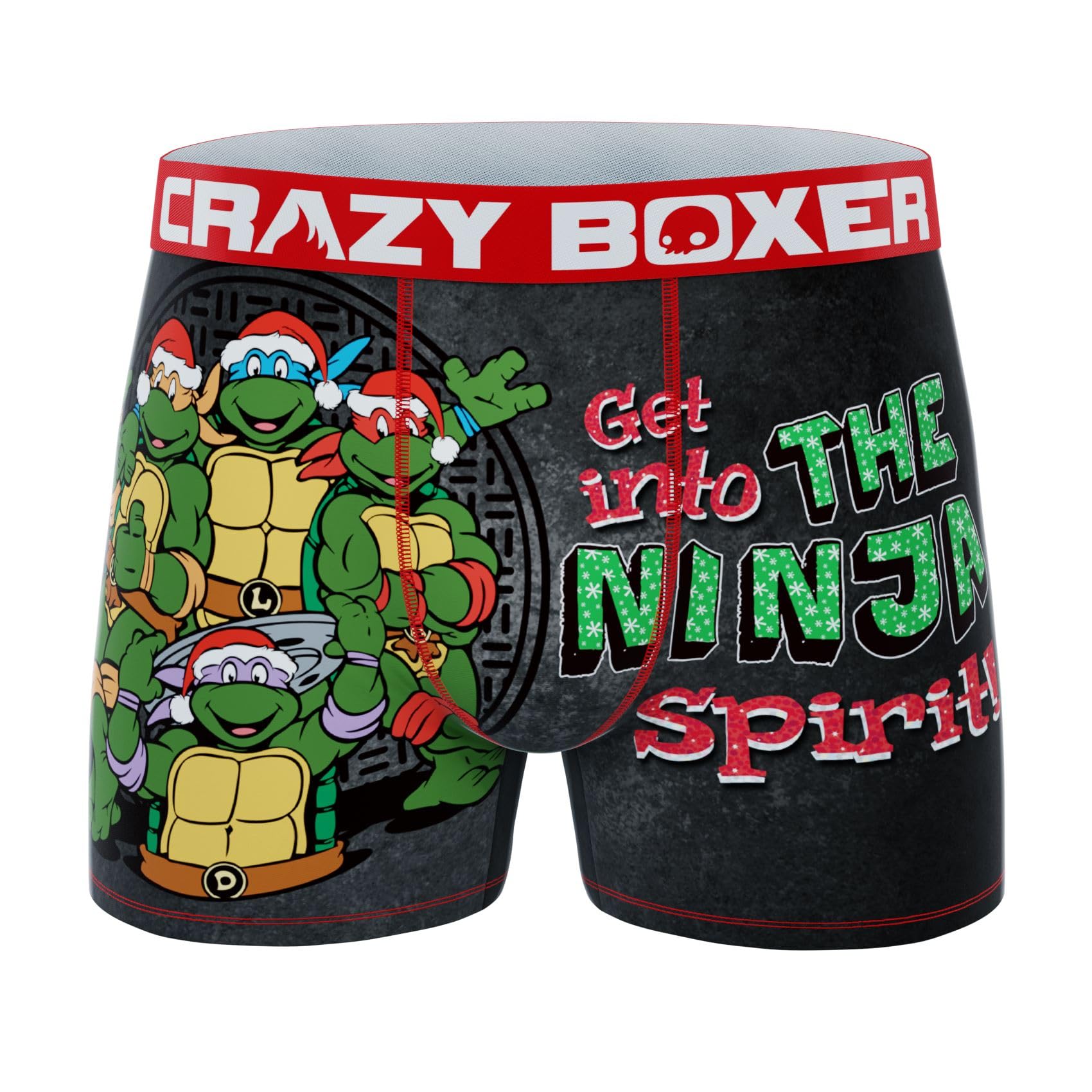Crazy BoxersTeenage Mutant Ninja Turtles Holiday Spirit Briefs
