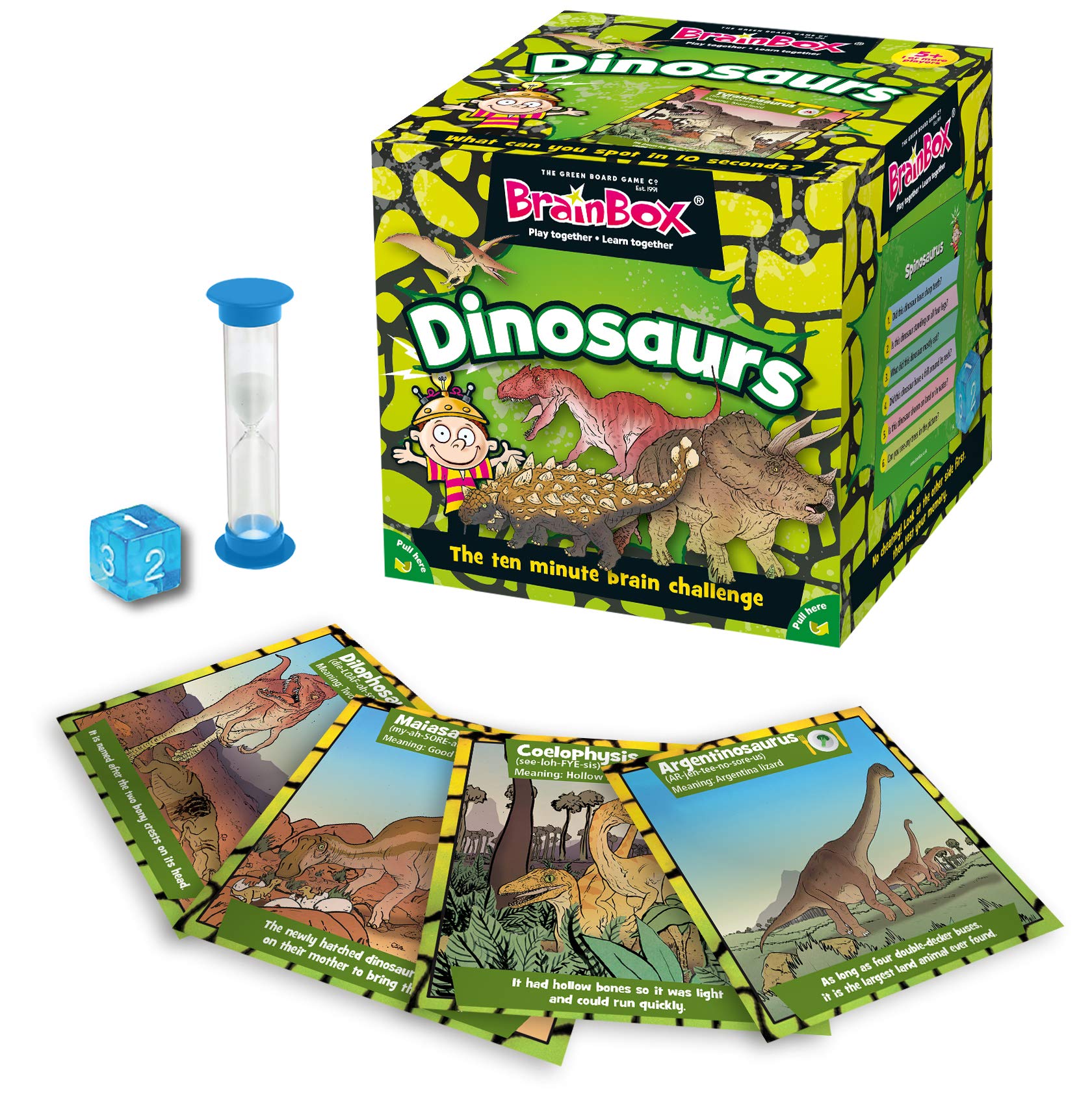 BrainBox GRE90038 Dinosaurs Game, 2. Old Version