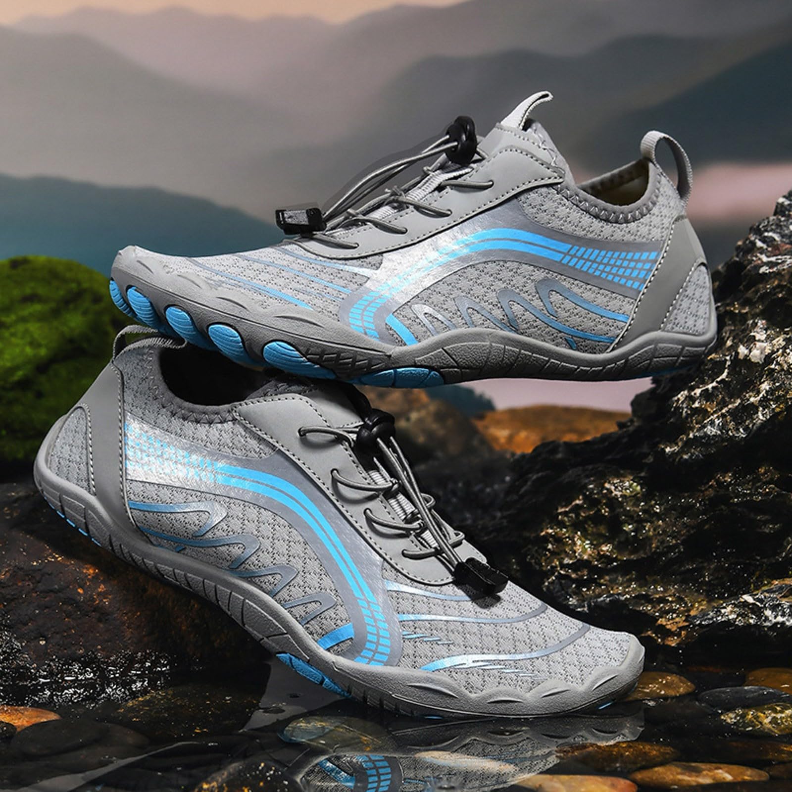 Hausschuhe für Damen und Herren, Wasserschuhe, Strandschuhe, Barfuß, Sport, Outdoor, Sommer, zum Wandern, Schwimmen, Strand, Fluss, Pool, Poolschuhe, Damen