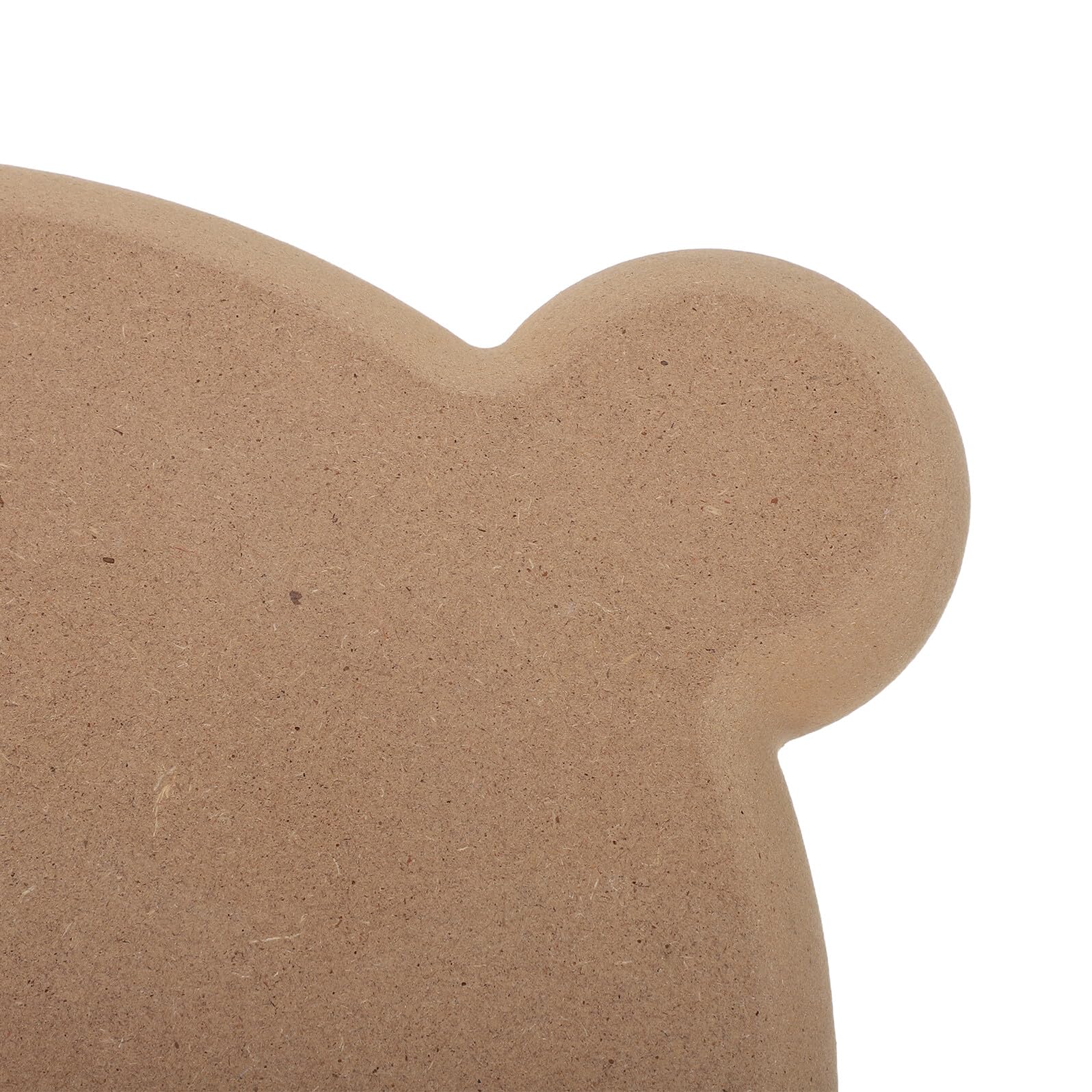 NUOBESTY Moule à Modeler en Bois pour Poterie, Tête D'ours, Fiable et Forme Constante, pour Modelage la Main en Céramique et Enseignement Scolaire
