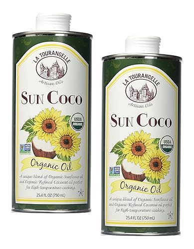La Tourangelle Sun Coco - Aceite orgánico (2 unidades)