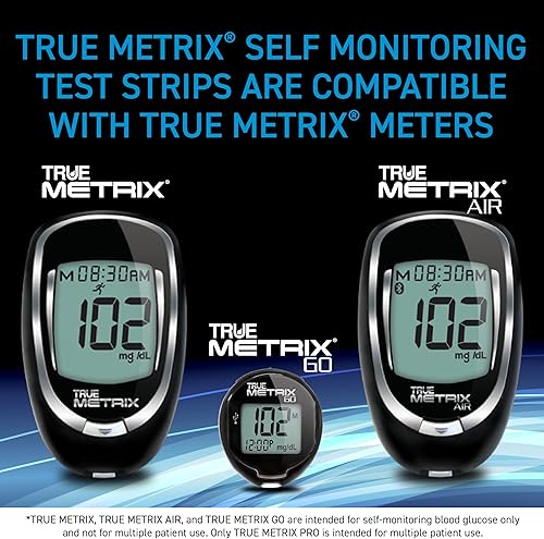 Miniatura 4 de TRUE METRIX® Tiras reactivas 2 x 50ct (100 tiras de prueba)