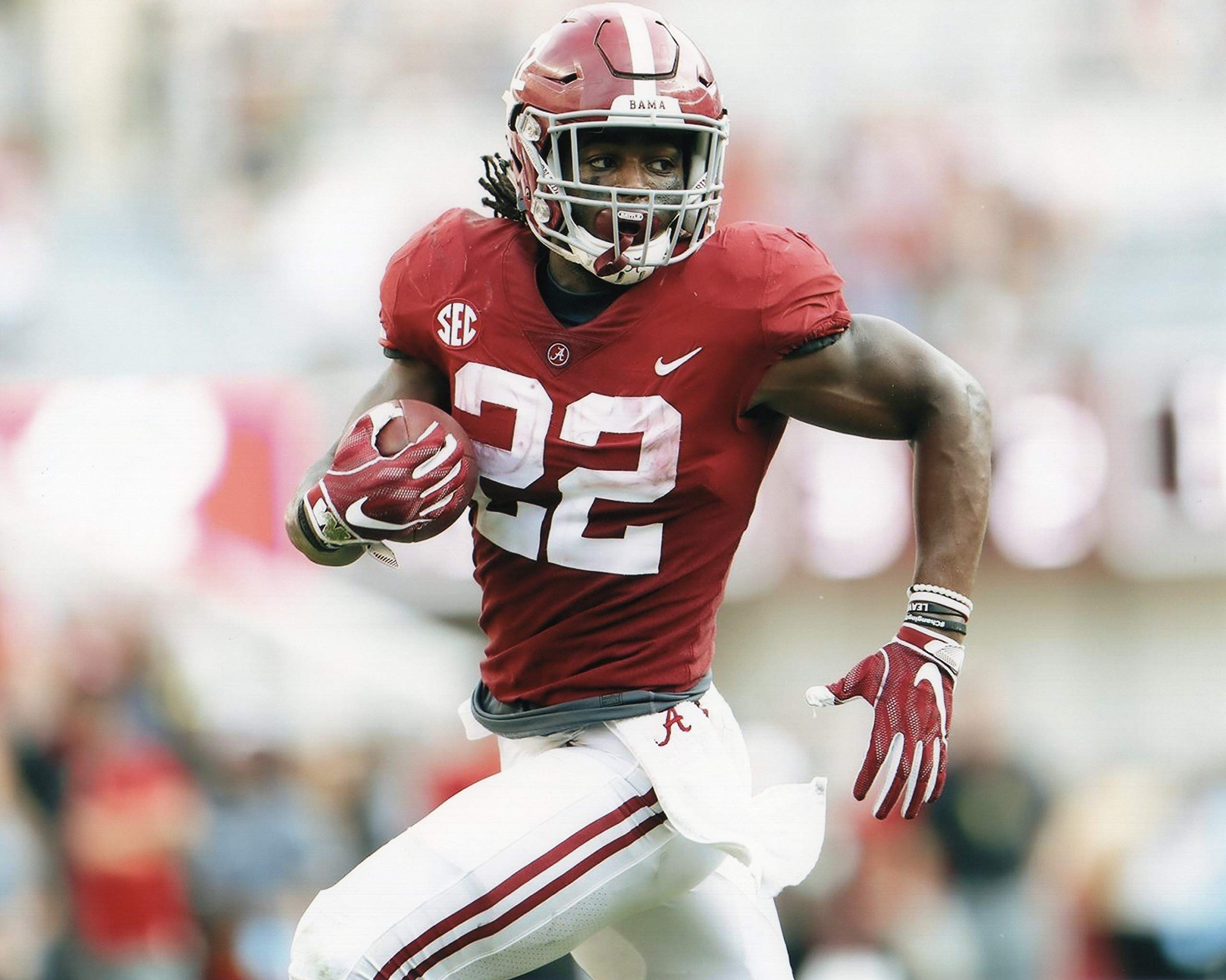 Najee Harris Alabama Crimson Tide Football 8x10 Sports Photo (UU)