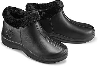 Fur Lined Wellies Men - Short Wellies Women Mens Garden Clogs Short Wellies Men Short Wellington Boots Mens Gardening Clogs Women A16 (7 UK, Black 2)