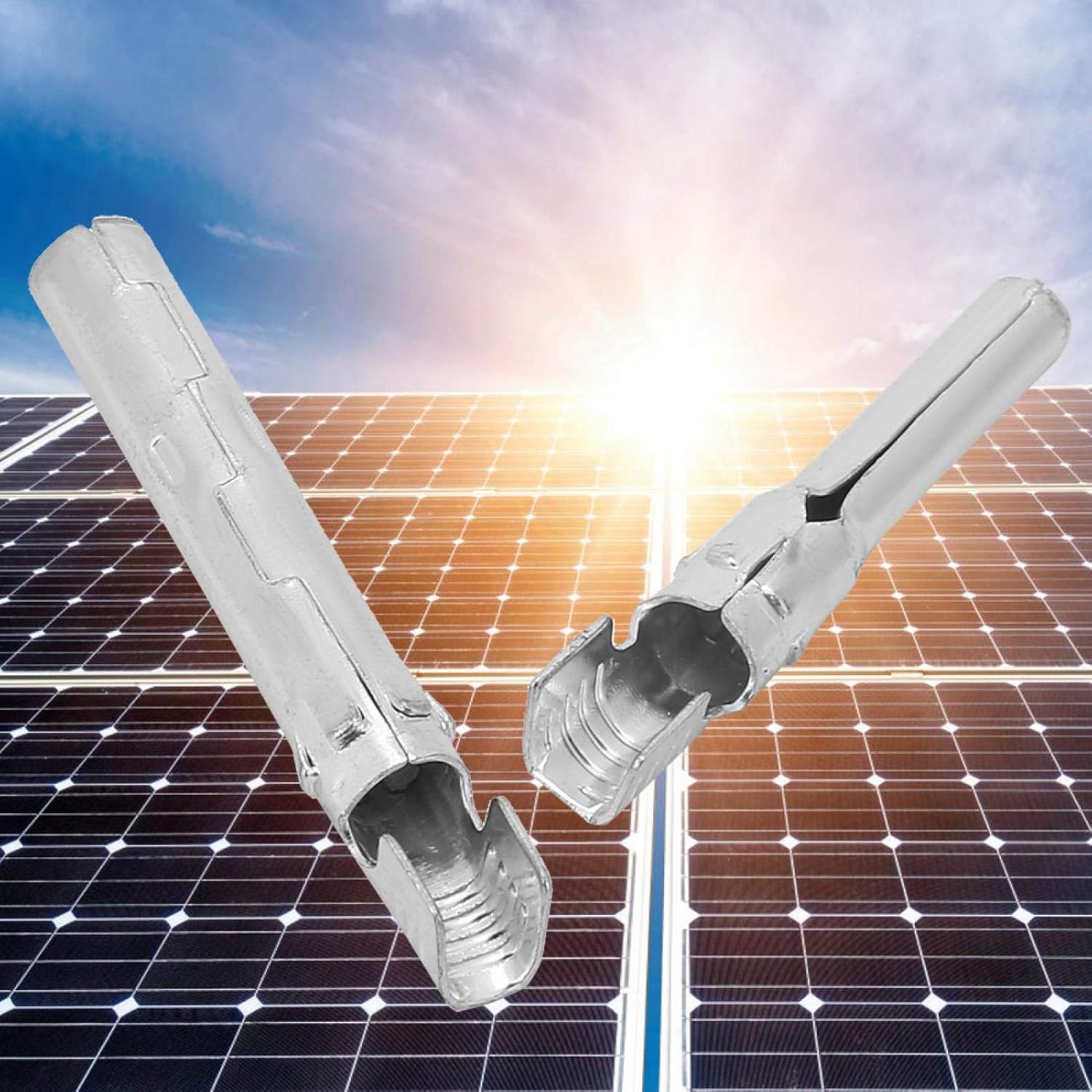 Solar Panel Cable Connectors, 10 Pairs Solar Panel Cable Wire Male Female Connectors Kit Connector Parts