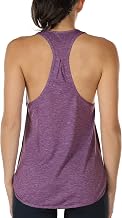 icyzone Women's Fitness Tank Top Racerback Sports Vest