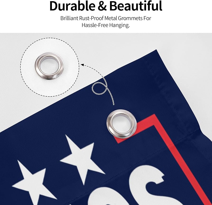Amazon.com : No Kings in America 2025 Flag Fuck Fascism Garden