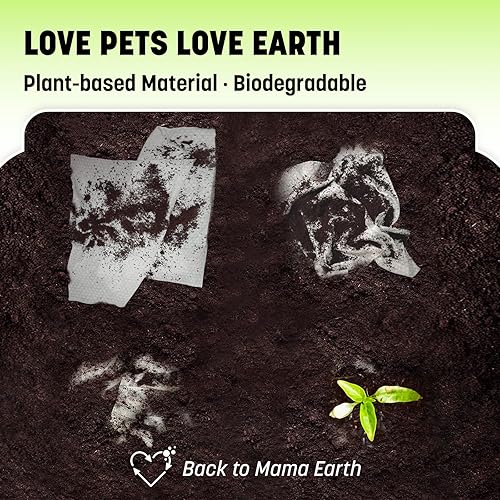 Miniatura 5 de Toallitas para perros para patas y traseros, toallitas grandes para mascotas a base de plantas para perrosgatos, hipoalergénicas, 8 x 9 pulgadas,
