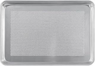 Crestware Perforated Half Sheet Pan, 18 by 13 by 1", Silver
