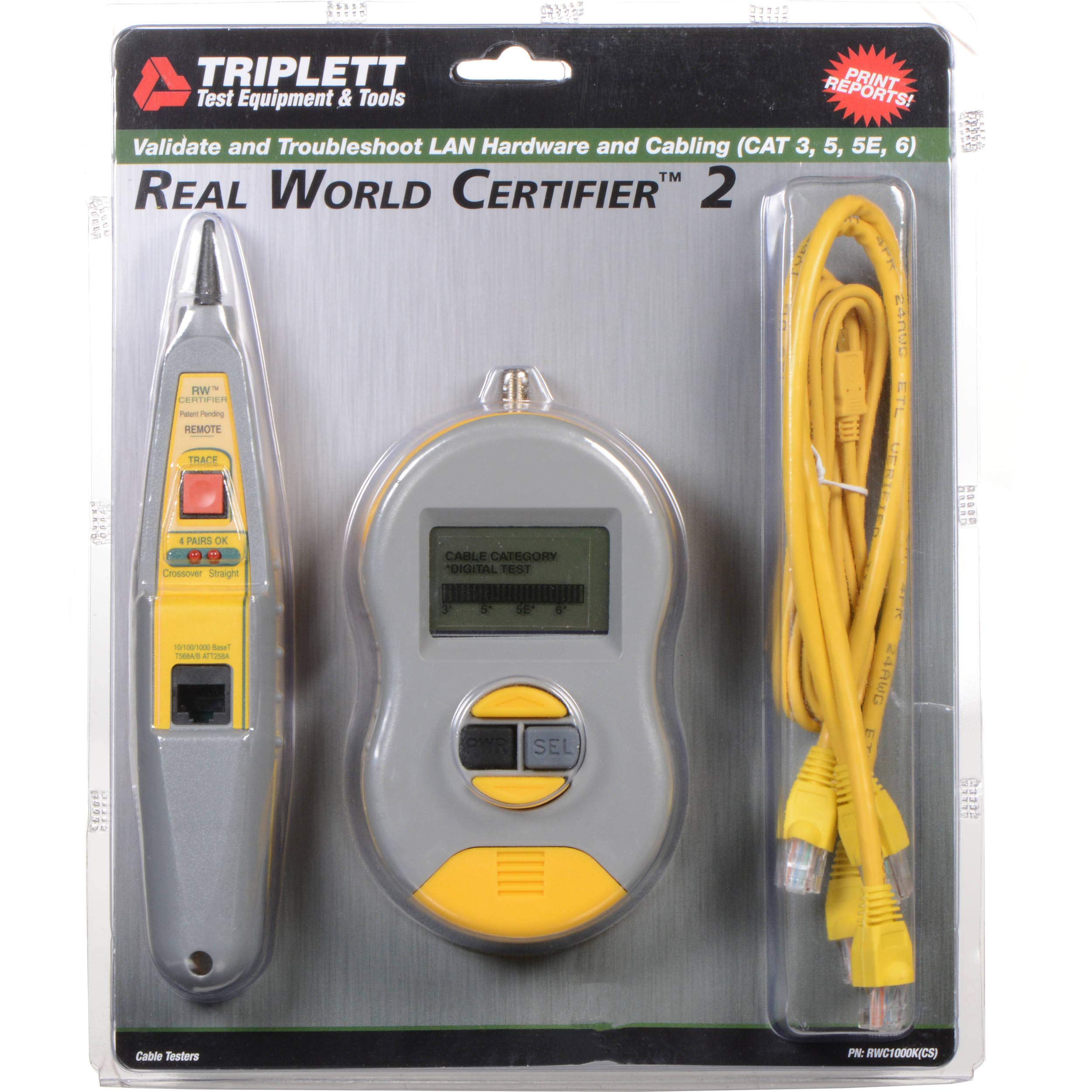 Network & Cable Testers RWC1000K2 Triplett Byte Brothers Real World