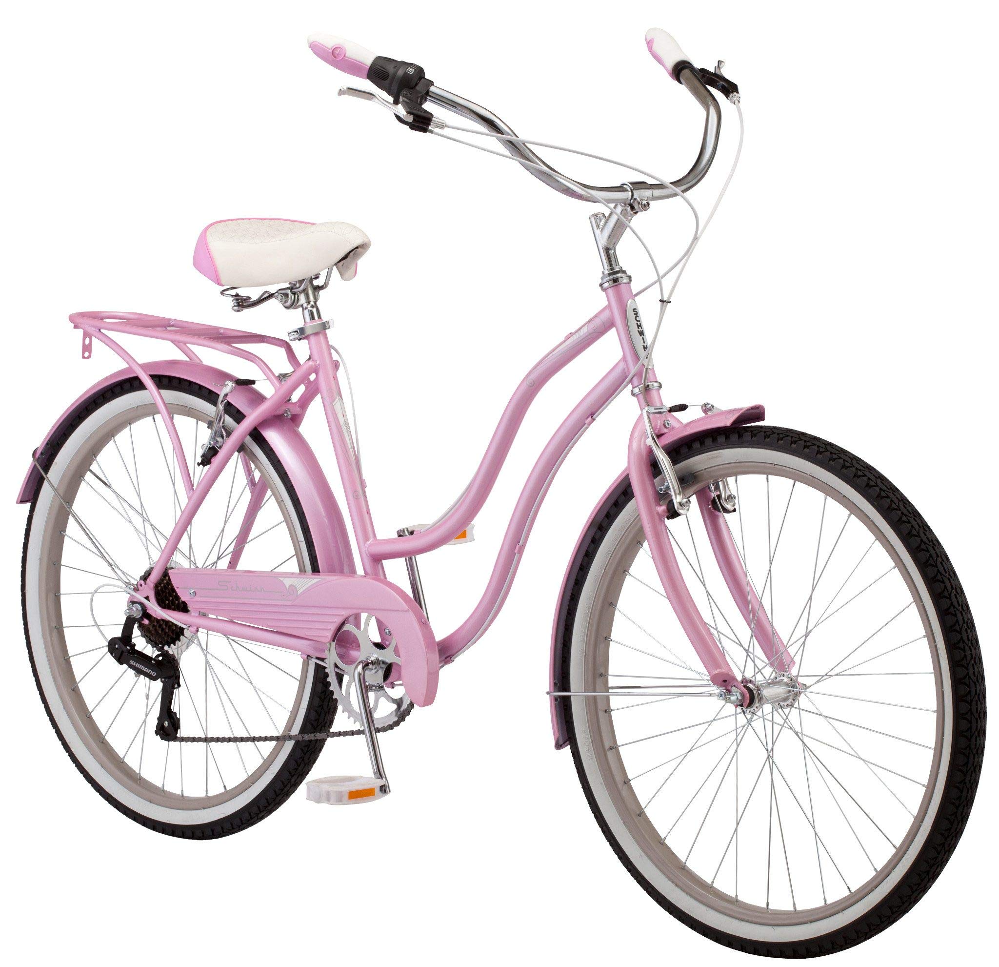 Schwinn Perla Womens Beach Cruiser Bike, 26-Inch Wheels, Multiple Colors
