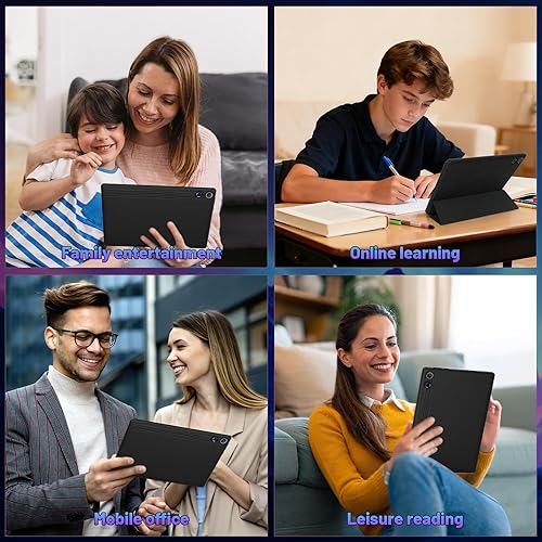 Miniatura 7 de Gleeso Tableta, la última tableta Android 15 de 10 pulgadas, 8 núcleos, 20GB+64GB+1TB TF, cámara dual, Widevine L1, Face ID, batería de 5000mAh,