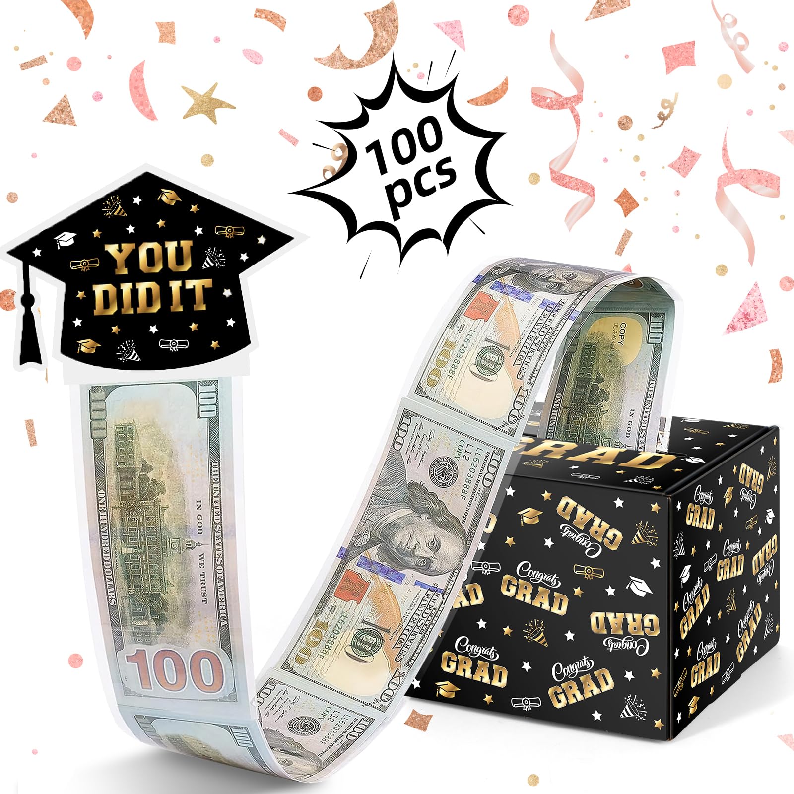 Graduation Party Decor Graduation Money Pull Box - Cute Bear Cash Gift ...