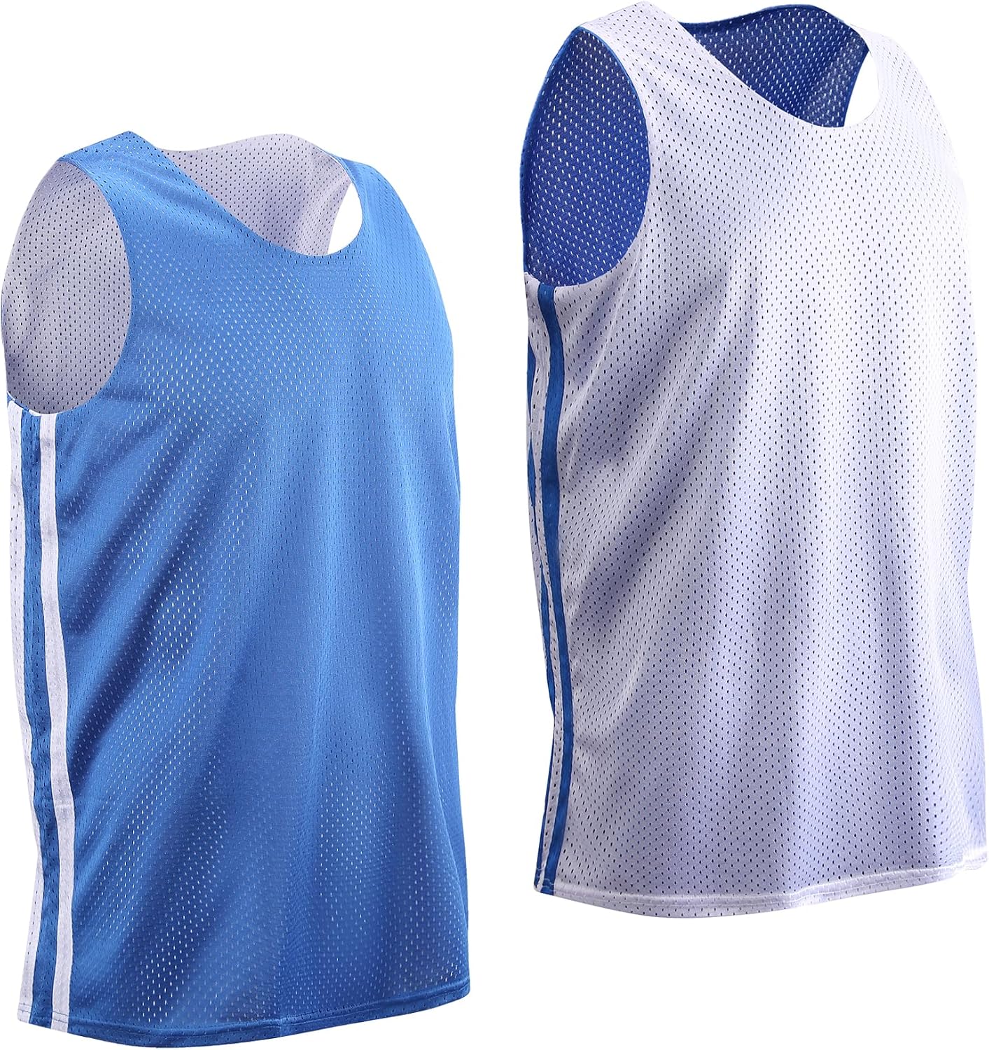 Basketball Jersey,Men’s Mesh Athletic Tank Top, Breathable Practice & Game Jersey,Sports Uniform S-2XL