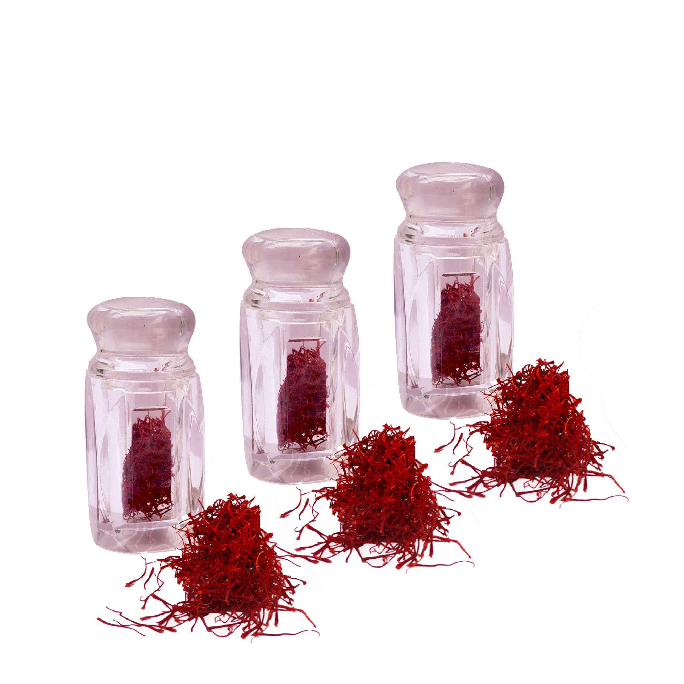 NUTRiHERBS Afghani Kesar (Saffron) 1 Gram A++ Grade Natural & Finest Antioxidant Boosts Immunity, Good for Pregnant Women, Nourishes Skin Cells Pack of 3