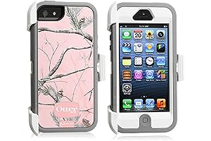 OtterBox Defender Case for iPhone SE (1st gen) and iPhone 5/5s - Realtree AP Pink