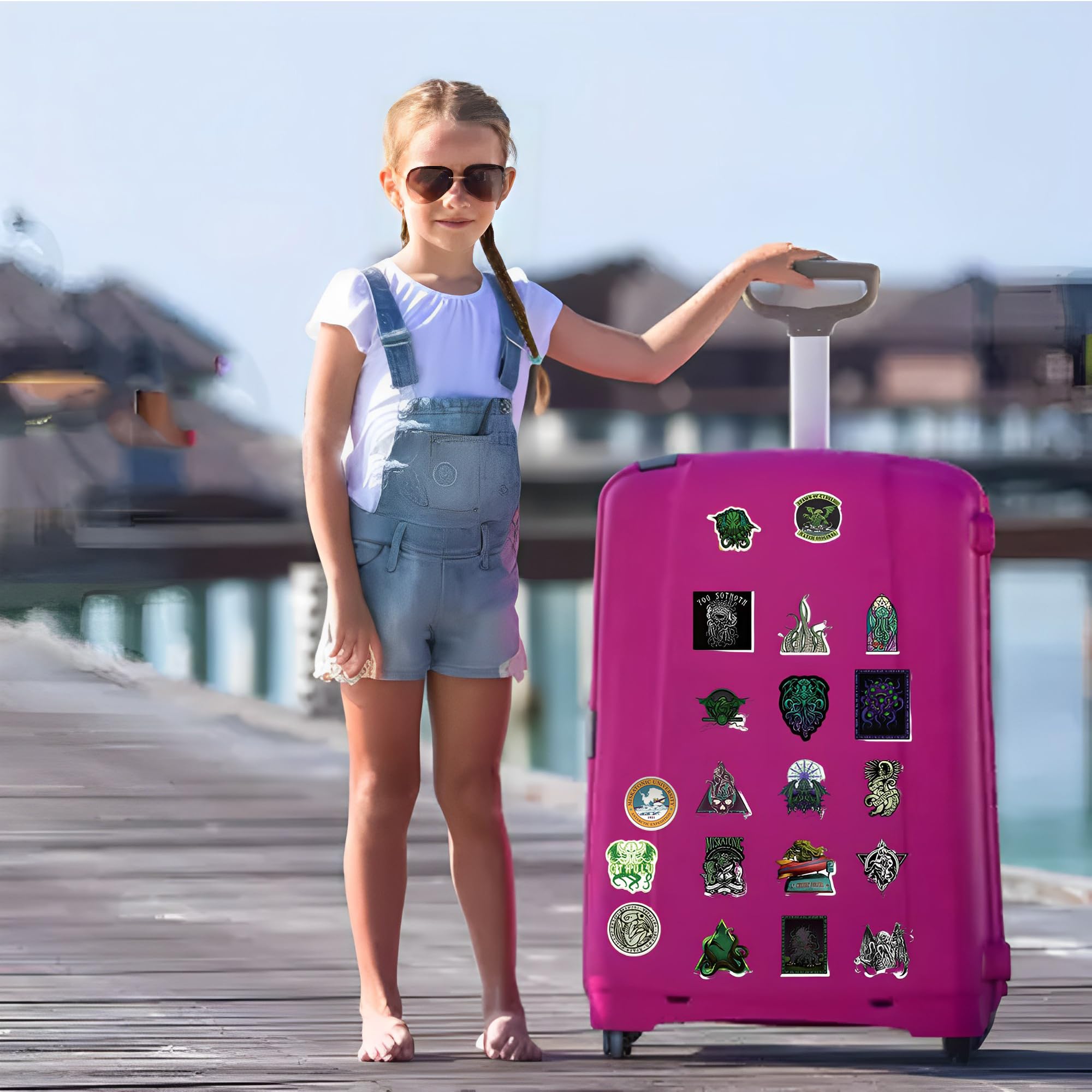 Lot De 50 Italie Voyage Autocollants En Vinyle Iperéables, Valises Stickers Pour Bagages