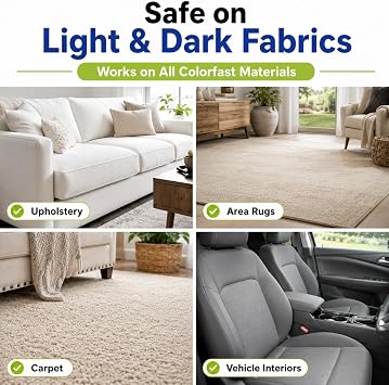 Black Diamond Stoneworks Carpet Spot Remover Carpet & Upholstery Cleaner for Rugs, Couches, Car Seats & Fabric Surfaces Removes Dirt, Pet Messes, Coffee & Wine Stains. (1-Quart)