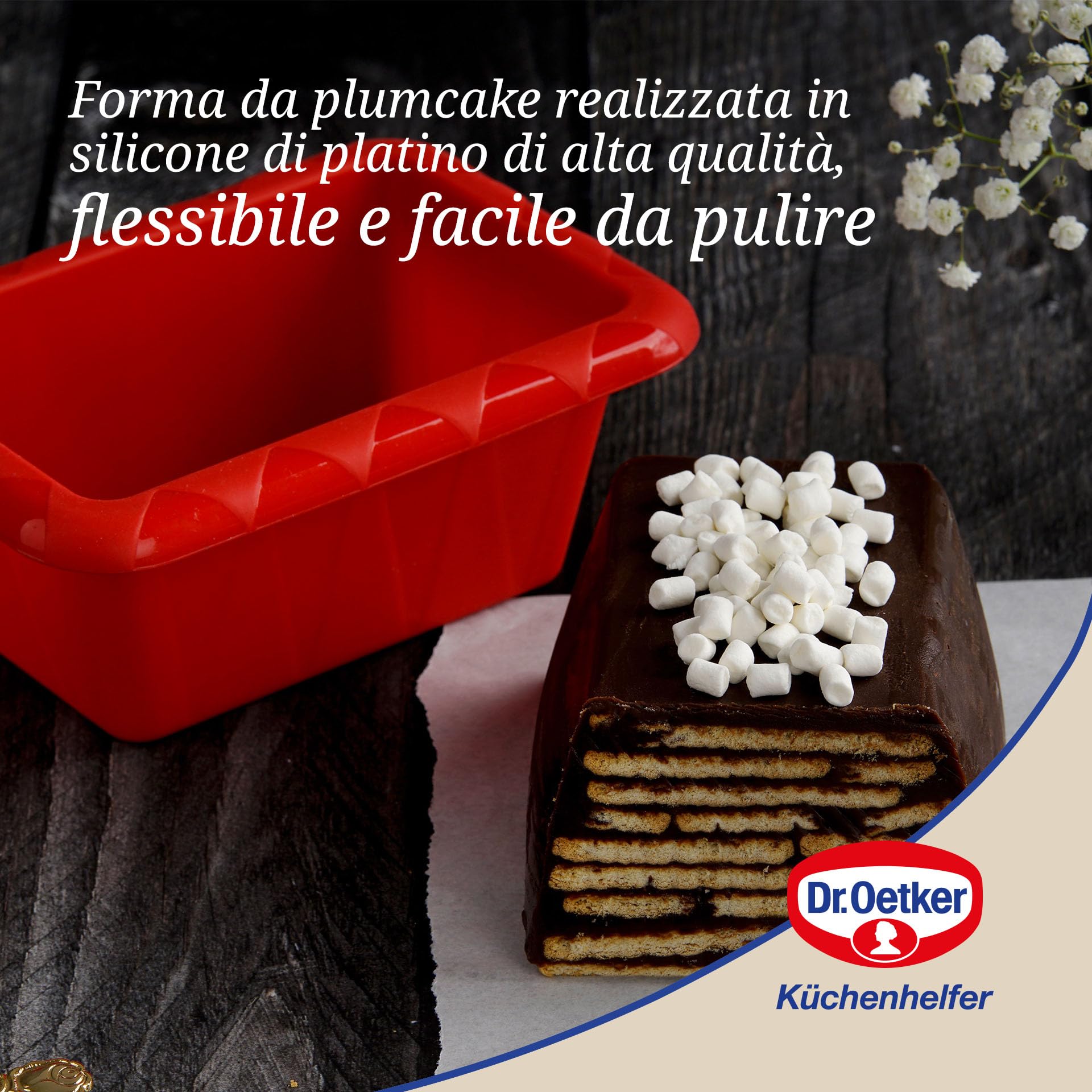 Teglia In Silicone Dr. Oetker Flexxibel - 25 Cm, Per Pane E Dolci, Antiaderente E Resistente - Foto 5