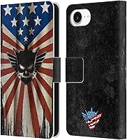 Vista 39 de Head Case Designs Officially Licensed WWE American Nightmare Flag Cody Rhodes Leather Wallet Case Compatible with Apple iPhone 7 Plus/iPhone 8 Plus