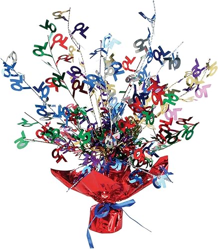 Beistle 50818-30 30 Gleam N Burst Centerpiece 70 Multicolor