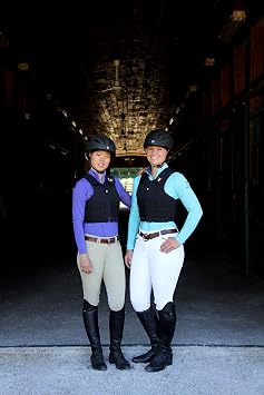 Tipperary Equestrian Horse Riding Eventing Vest - Ride-Lite - English Style Protective Horseback Riding Apparel - Ultra Flexible Fit Body Protector