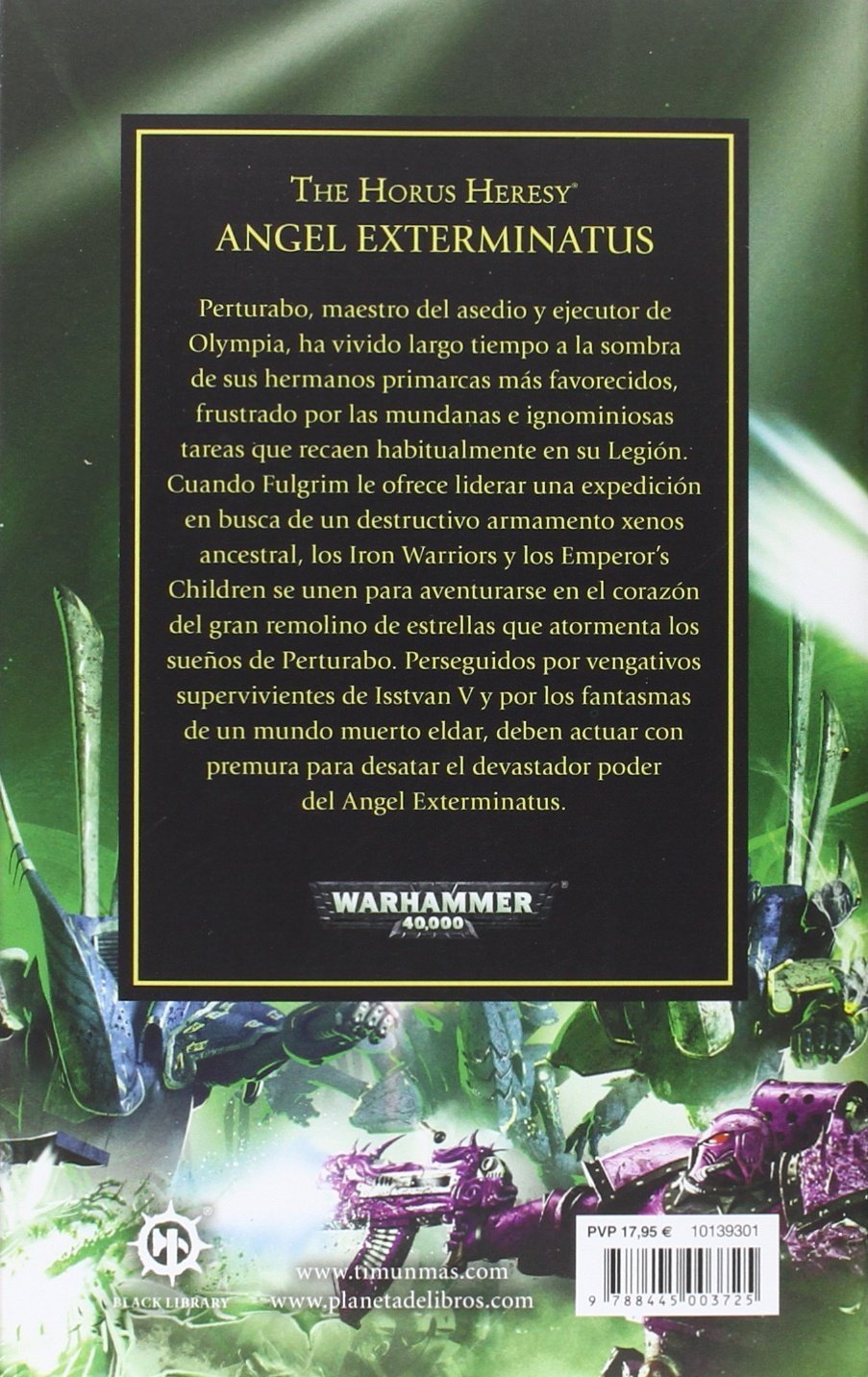 Warhammer The Horus Heresy nº 23/54 Angel Exterminatus: Carne y hierro