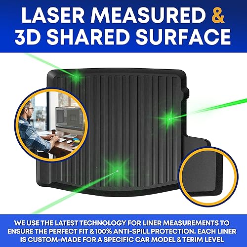 Miniatura 2 de Forro de carga prémium para BMW X2 2018-2023 – 100% de protección, tapete de maletero de automóvil de ajuste personalizado, tapete de carga negro