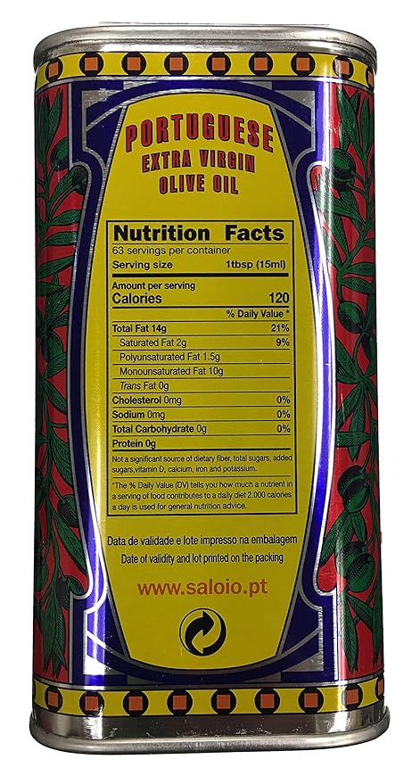 Aceite de Oliva Saloio Portugués Importado 32 fl oz miniatura 4