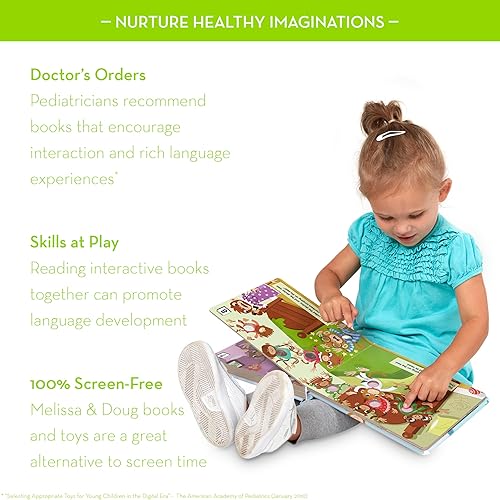 Miniatura 3 de Melissa & Doug Libro para niños - Poke-a-Dot 10 Little Monkeys (libro de tablero con botones para estallar) - Libros Poke A Dot para niños pequeños