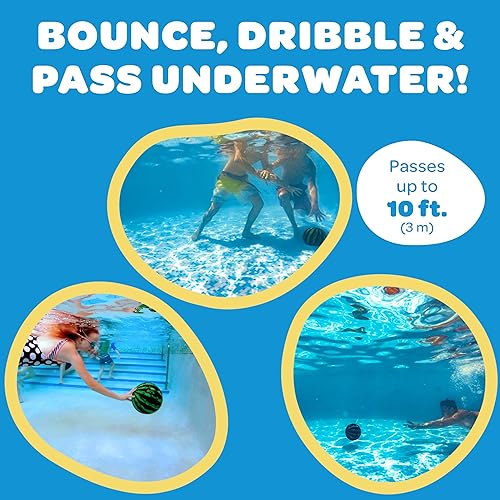 Miniatura 10 de Watermelon Ball Juguetes de piscina para adultos y familia paquete de 2 pelotas de piscina de 6 12 pulgadas y 9 pulgadas para niños adolescentes