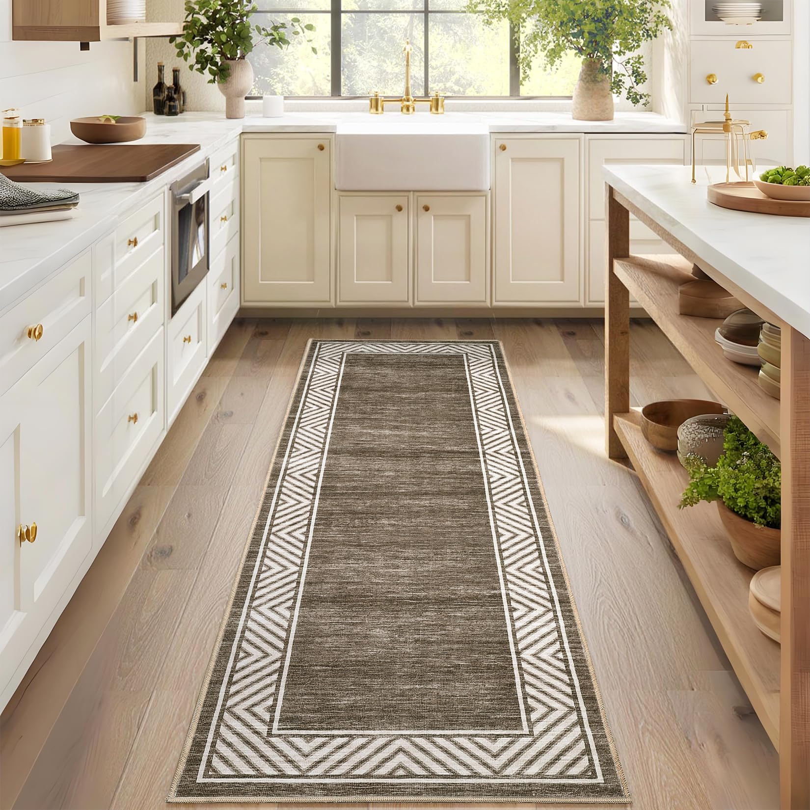 GarveeHome 2x6 Bordered Runner