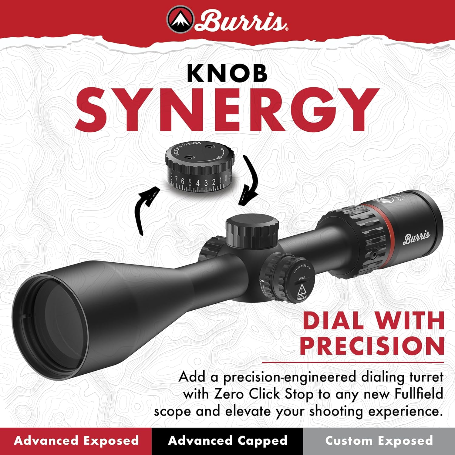 BURRIS Fullfield 6-24x50mm PA AE (30mm Tube) (201560)
