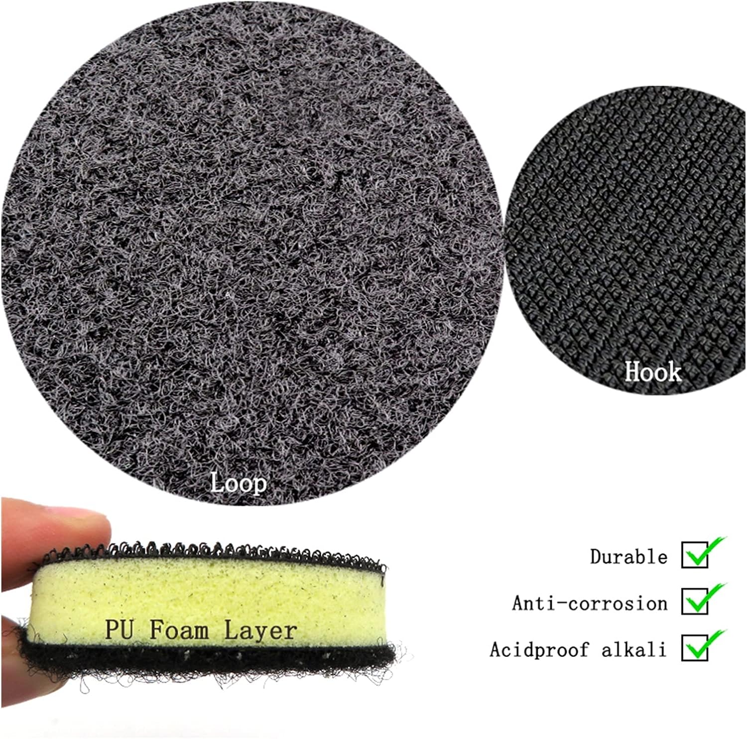 Sanding Sandpaper Sponge Brush 5PCS PU Foam Interface Pad 2 Inch 50mm Sanding Machine Liner Polishing Pad Power Tool Accessories Hook And Loop