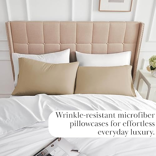 Miniatura 85 de Southshore Fine Living, Inc. Juego de 2 fundas de almohada de tamaño estándar, se adapta a almohadas de tamaño matrimonial, individual, queen, 10