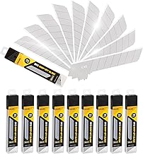 DOWELL 18 mm Snap Off Blade SK5 Utility Knife Retractable Blades Box Cutting Blades (Pack of 100)